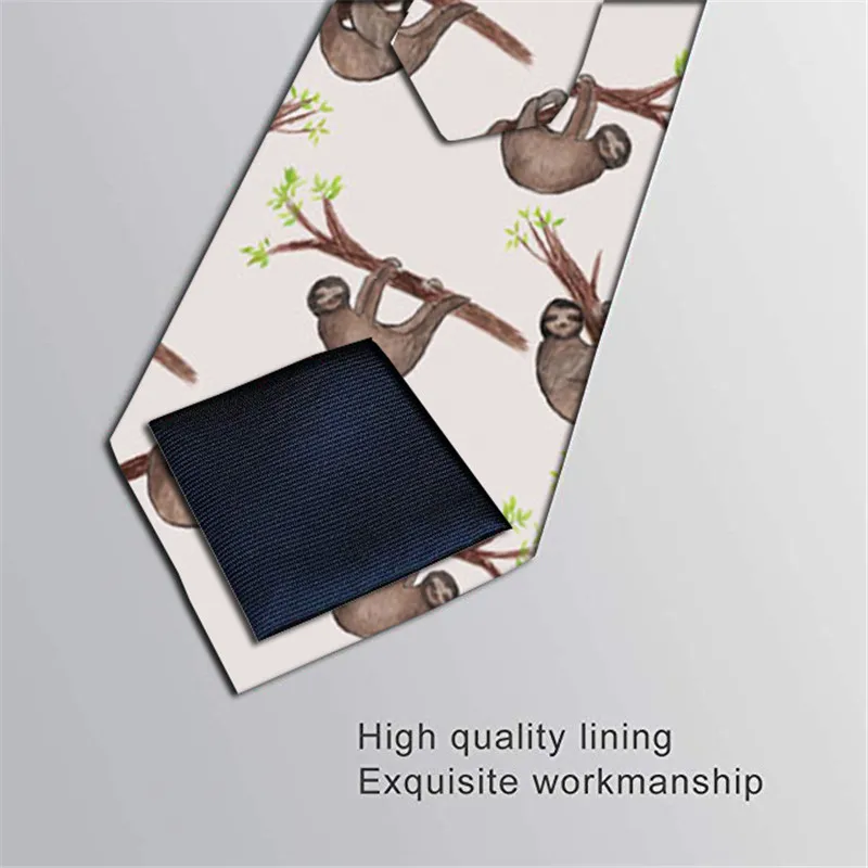 Множественные стили ткань полиэстер с принтом узкие галстуки для Для мужчин (8 см)