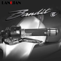 motorcycle brake clutch levers handlebar hand grips ends for suzuki gsf 1200 bandit 96 00 gsf 600 s bandit 95 04 gsf250 bandit