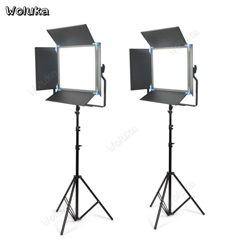 Двойной 100 Вт светодиодный осветительный стенд с регулируемой яркостью 3200 K 5600 DMX