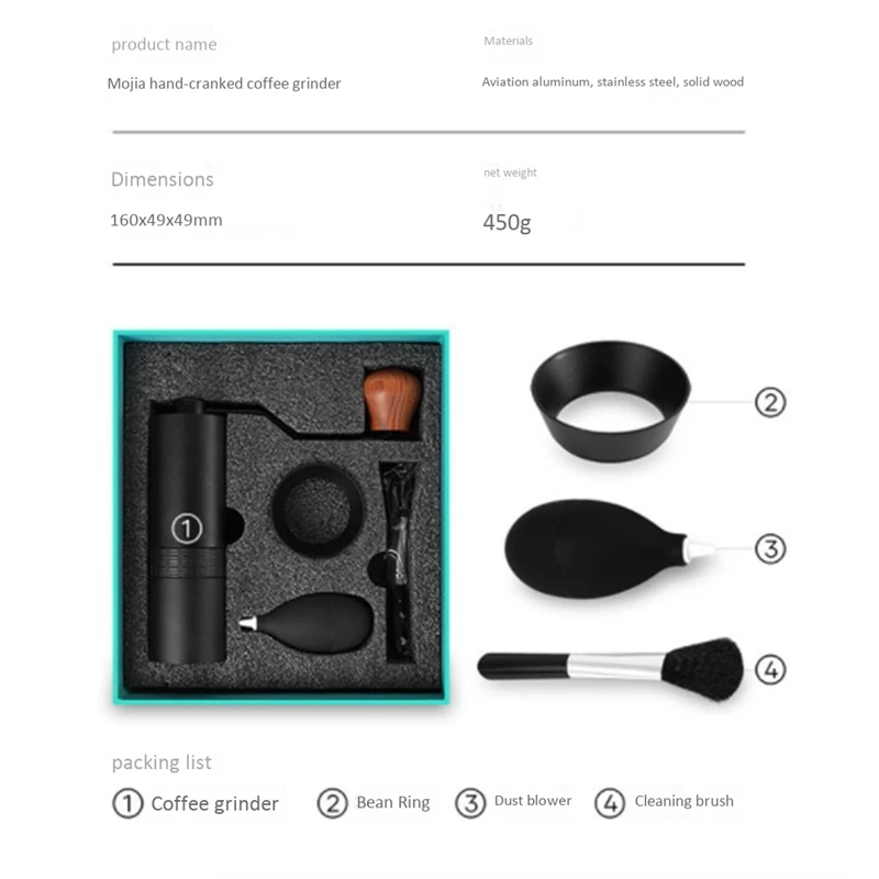 Offerte Macinacaffè Manuale Macchina Per Caffè Macinacaffè In Acciaio Ad Alto Contenuto Di Azoto Macchina Per Caffè In Acciaio Inossidabile 304