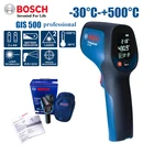 Цифровой инфракрасный лазерный ручной электронный термометр Bosch GIS500, высокоточный пистолет-термометр