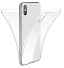 Чехол с полным покрытием 360 градусов для iPhone 12 Mini 11 Pro Max 8 7 6 Plus 5, двухсторонний из ТПУ и ТПУ, прозрачный чехол для iPhone X, XR, XS Max