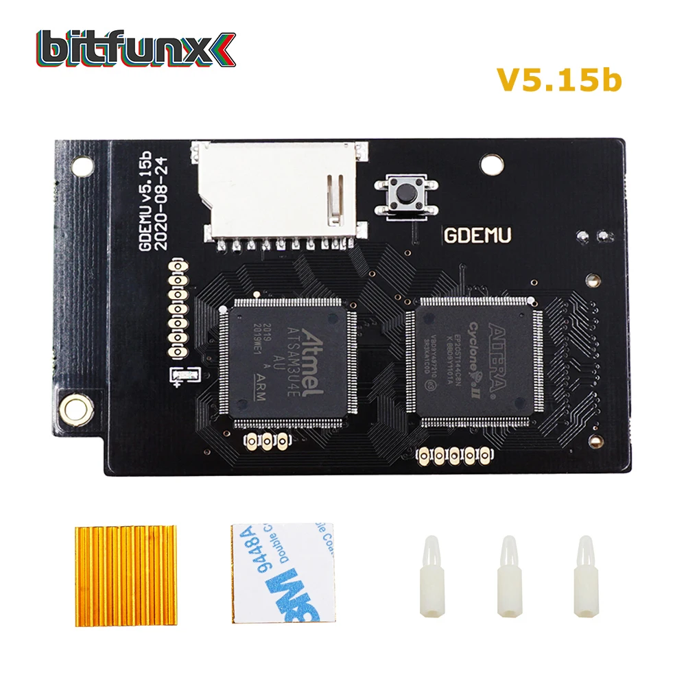 Bitfunx DC V5.15b GDEMU оптический привод доска для моделирования DreamCast и белый/черный