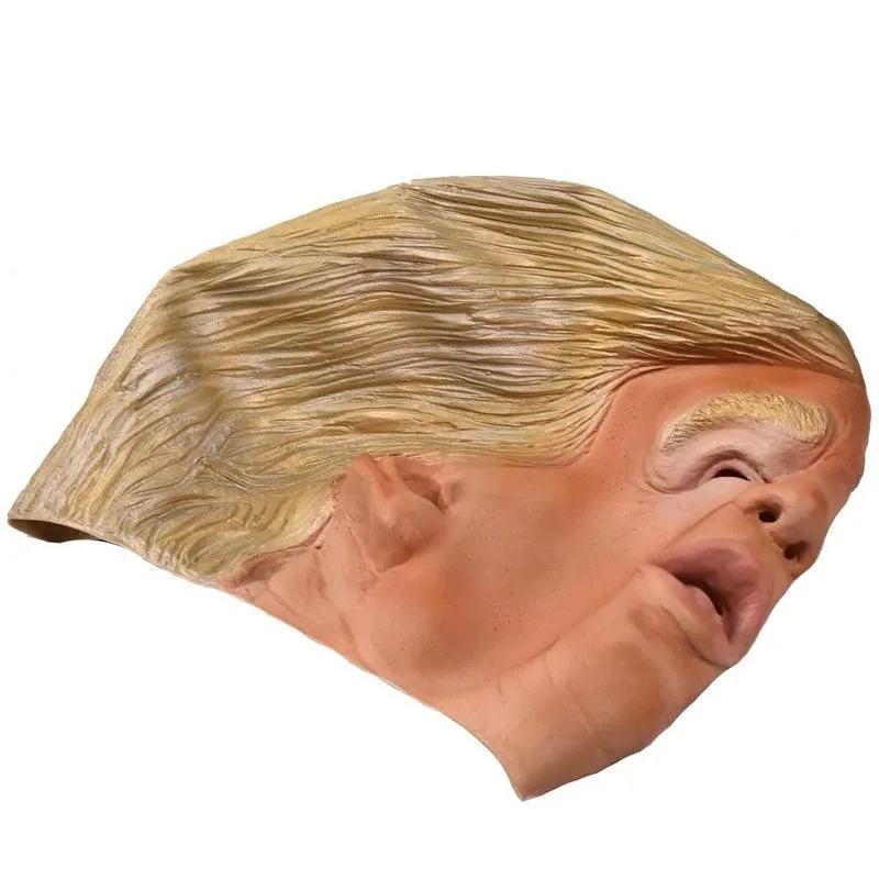 

New Trump 2020 Mask Cosplay Masques Latex Trump Face Masks Anime Mascaras Vote For President Halloween Costumes Props