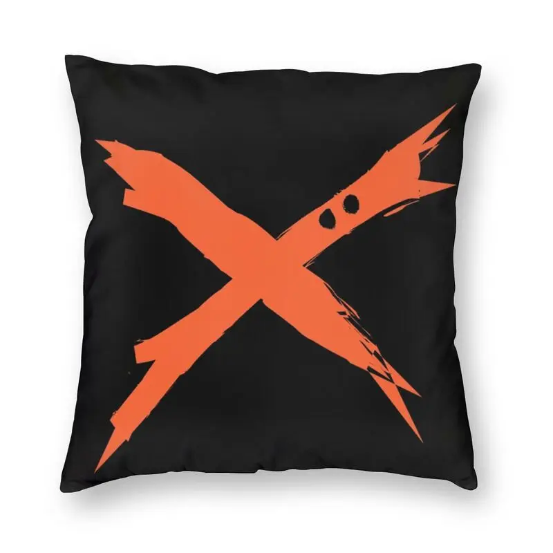 

Anime Bakugou Katsuki Logo X Cushion Cover Sofa Home Decor Boku No My Hero Academia Square Throw Pillow Case 40x40