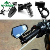 tg motor motorcycl mirror 78 22mm handle bar ends mirror rearview mirrors for yamaha fz s 150 2015 2016 fz 16 2009 2016 fz16