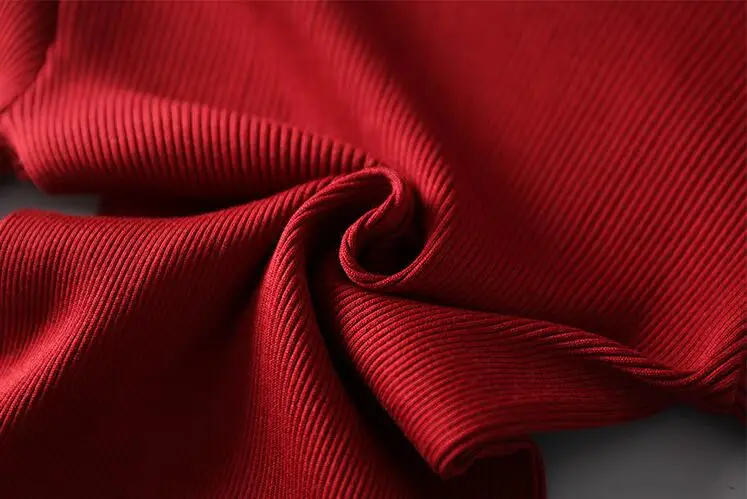 Женский эластичный трикотажный пуловер с круглым вырезом и длинным рукавом 80%