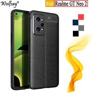 for oppo realme gt neo 2 case for realme gt neo2 rubber housings bumper silicone back case for realme gt neo 2 neo2 cover free global shipping