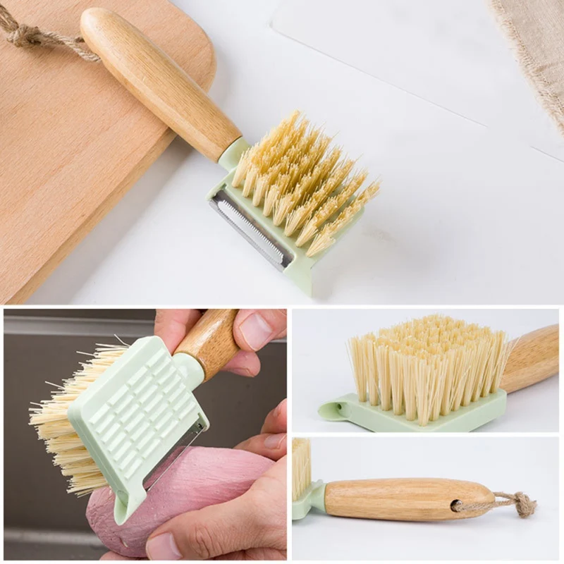 Овощечистка из чистой древесины в японском стиле бытовая многофункциональная