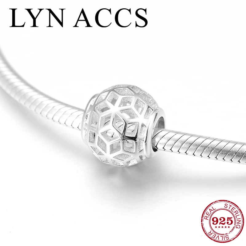 Бусины из серебра 925 пробы для самостоятельного изготовления ювелирных изделий