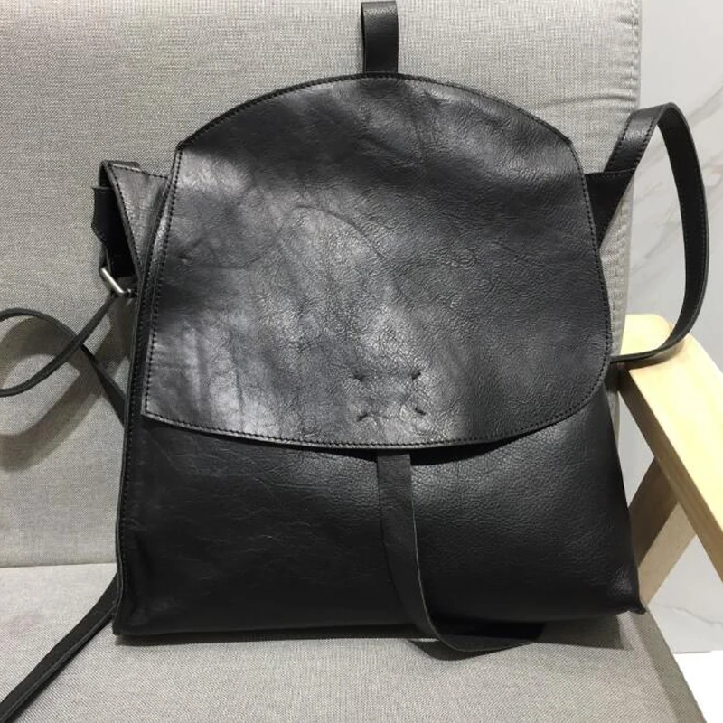 100% Высококачественные сумки на плечо из воловьей кожи многофункциональные