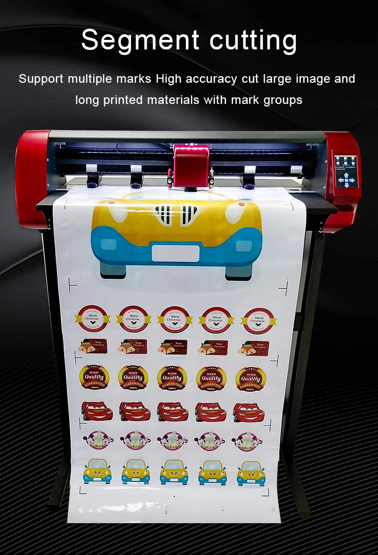 2022 Dual Heads High Precision Built-in Camera Contour Cutting Vinyl Cutter Plotter D24 D48 D60 | Компьютеры и офис