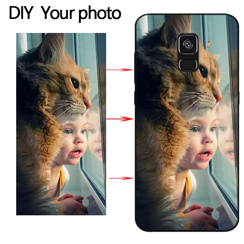 DIY Custom Personalized Cover for Samsung Galaxy A10 A20 A60 A70 A80 A90 A9 A7 2018 A8 A6 Plus A5 A3 Star 2018 2017 Phone Case