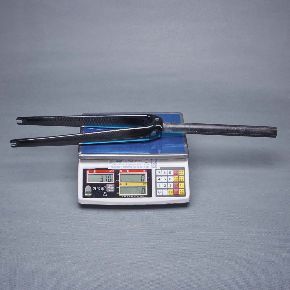 Вилка из углеродного волокна без логотипа 3K вилки для дорожного велосипеда