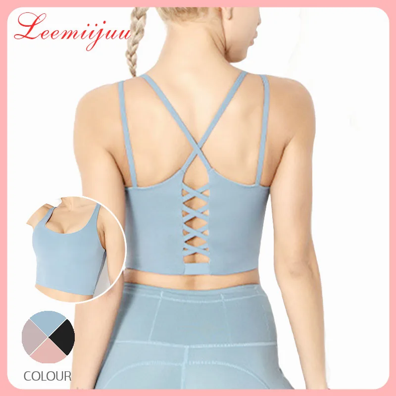 

LEEMIIJUU Curve Power Series, противоударные бюстгальтеры для фитнеса, яркий спортивный бюстгальтер для тренировок, женский топ из лайкры для спортзала