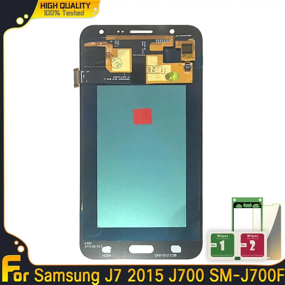 Новинка активно-матричные осид ЖК-дисплей для samsung Galaxy J7 2015 J700 SM-J700F J700H J700M J700H/DS