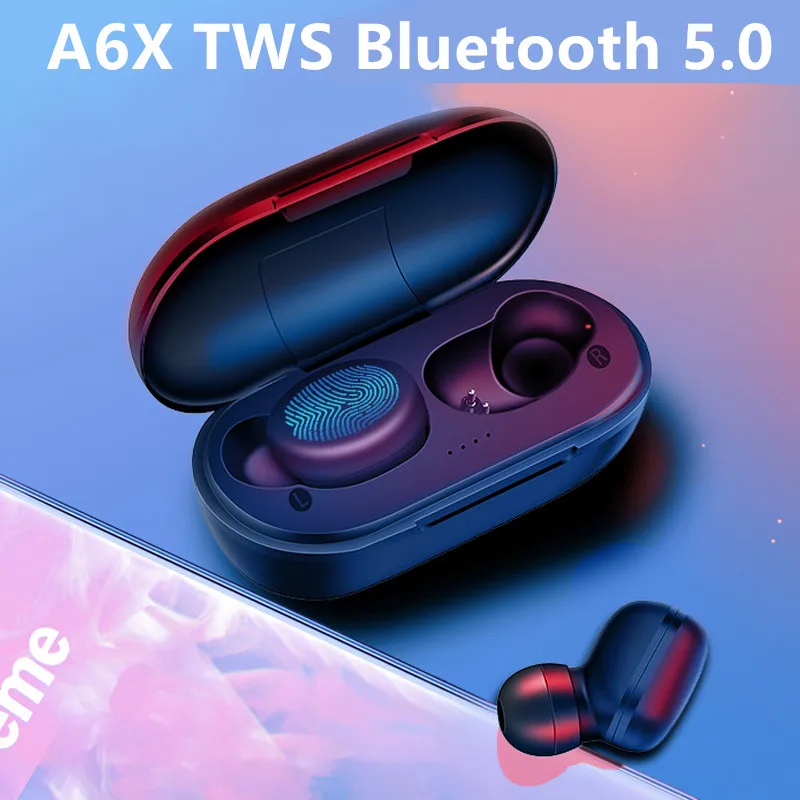 A6X Bluetooth наушники 5 0 TWS PK GT1 беспроводные сенсорное управление fone de ouvido игровая
