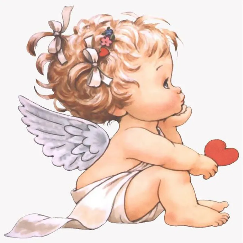 

Full Square/Round Drill 5D DIY Diamond Painting "Cartoon Angel Baby Love" 3D Embroidery Cross Stitch 5D Home Decor Child Gift