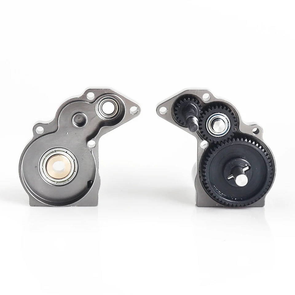 Полностью Металлическая реверсивная коробка передач для 1/10 RC Crawler Axial SCX10 90027 II 90047