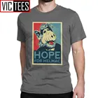 Футболка мужская хб, с надписью Hope For Melmac Yes