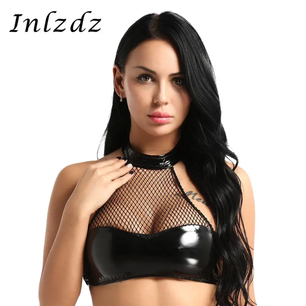 Женское нижнее белье горячий сексуальный бюстгальтер в сеточку топ с горловиной