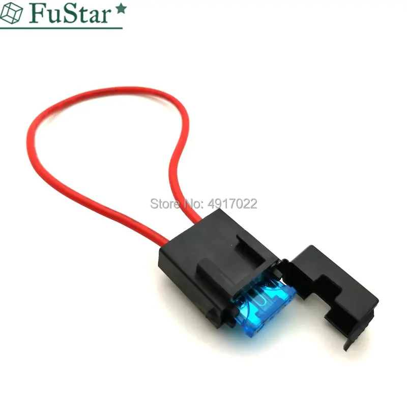 2 шт. в наборе 16AWG 18AWG Авто плавкого предохранителя Водонепроницаемый линии
