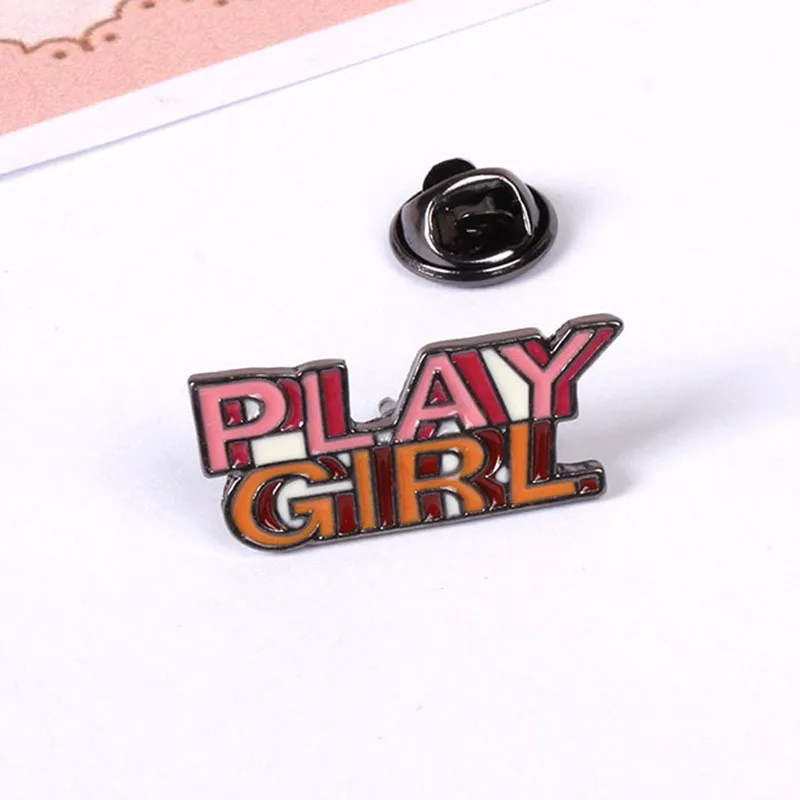 Банан девушка губы Сердце Медведь эмалированные Броши для женщин личности