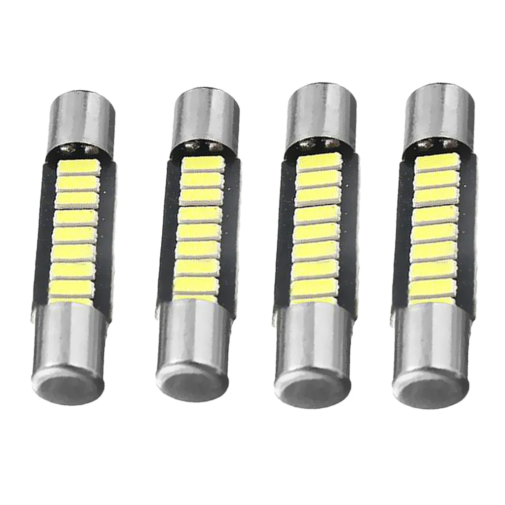 4X холодный белый 29 мм 4014 9SMD LED гирлянда свет Рабочая лампа для чтения лампы |