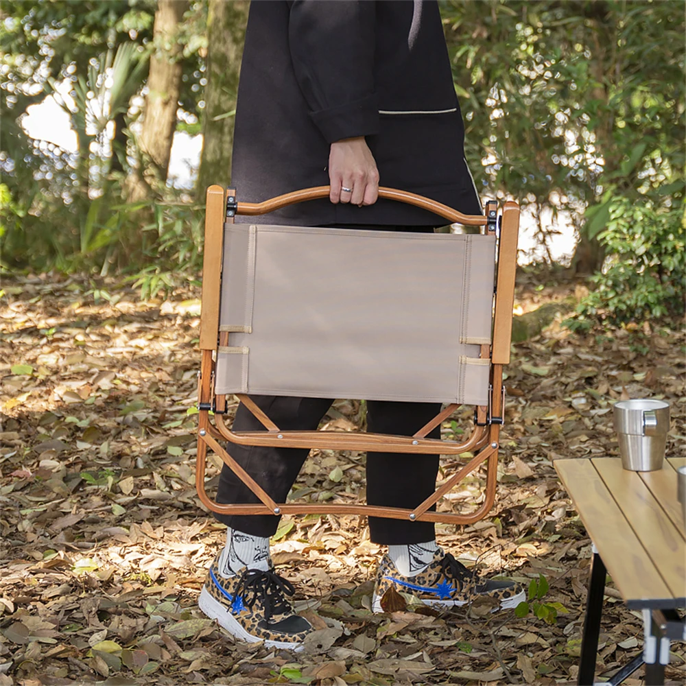 

Aluminum Lightweight 4-Way Hi Back Folding Beach Chair Camp Chair with Cup Holder and Padded Carry Shoulder Strap