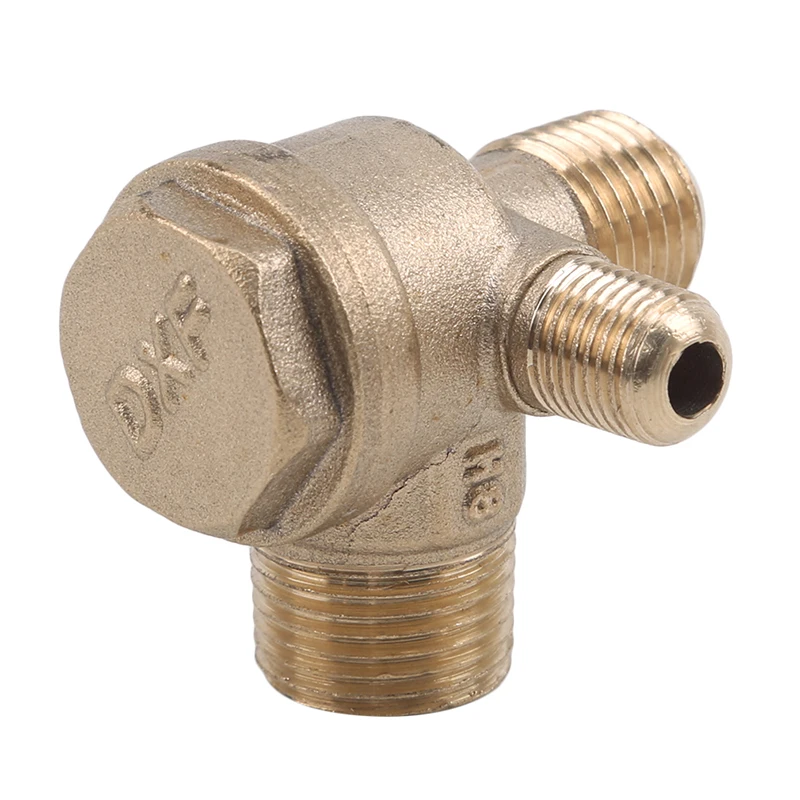 Латунный воздушный компрессор клапан обратный центральный пневматический