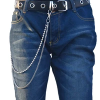 keychains punk street trouser for women men metal belt chain hipster pant keyring hiphop jewelry