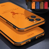 case for cover for iphone 13 pro max case iphone 13 13 mini 13 pro shockproof case hybrid leather soft silicone frosted cover