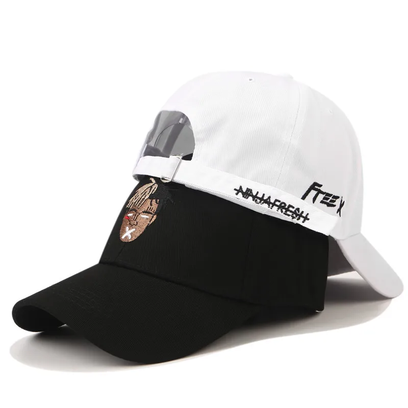 Высокое качество хлопок певица xxxtentacion дреды Snapback кепки для мужчин женщин хип-хоп папа шляпа бейсбольная Кепка Bone Garros