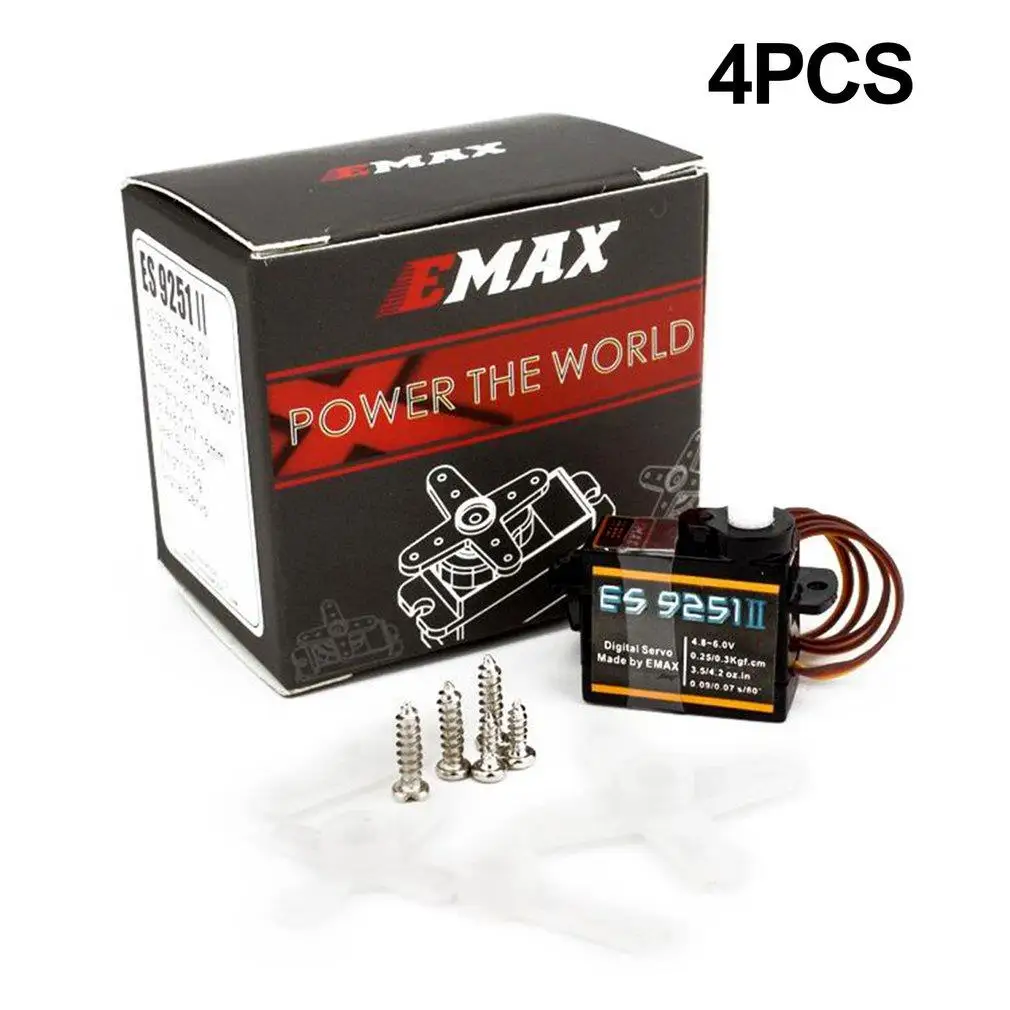 Оригинальный EMAX ES9251II ES9251 2 5g микро цифровой сервопривод 0 27 кг для