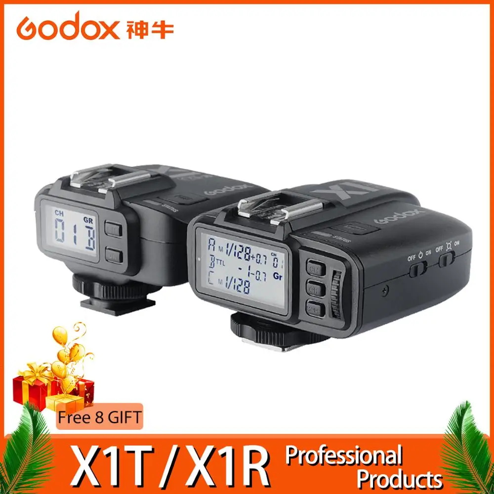 Godox X1t X1 комплект ttl 2,4G беспроводной триггерный передатчик вспышки приемник для Canon для Nikon для sony TT685 V860 II Вспышка speedlite