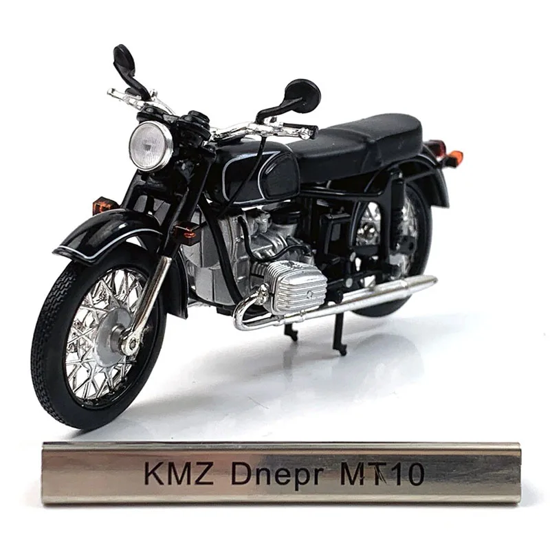 Литая модель автомобиля 1:24 Atlas KMZ Dnepr MT 10 мотоцикла коллекция дисплей подарочные