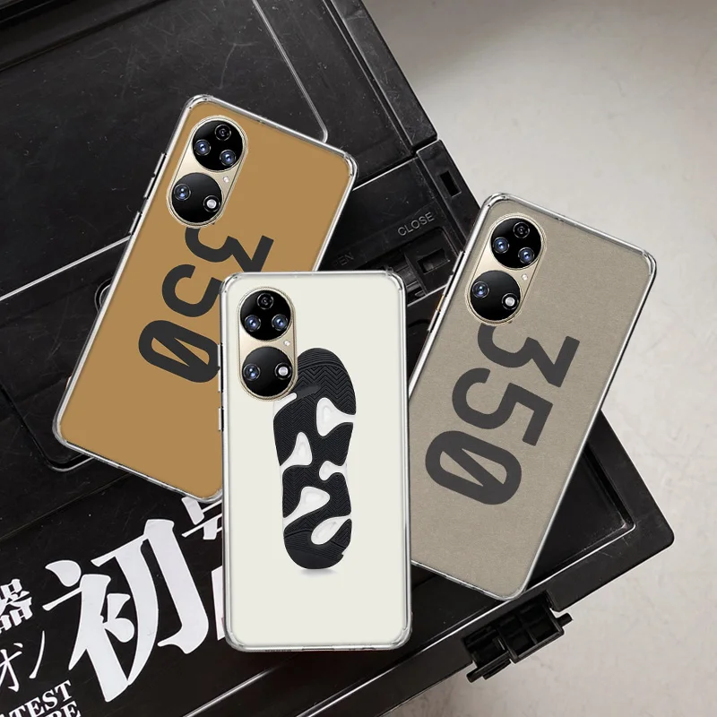 

350 700 Yeezy-design Phone Case For Huawei P50 Pro P40 P30 Lite P20 P10 Mate 40 Pro 30 20 Lite 10 Cover Shell Coque