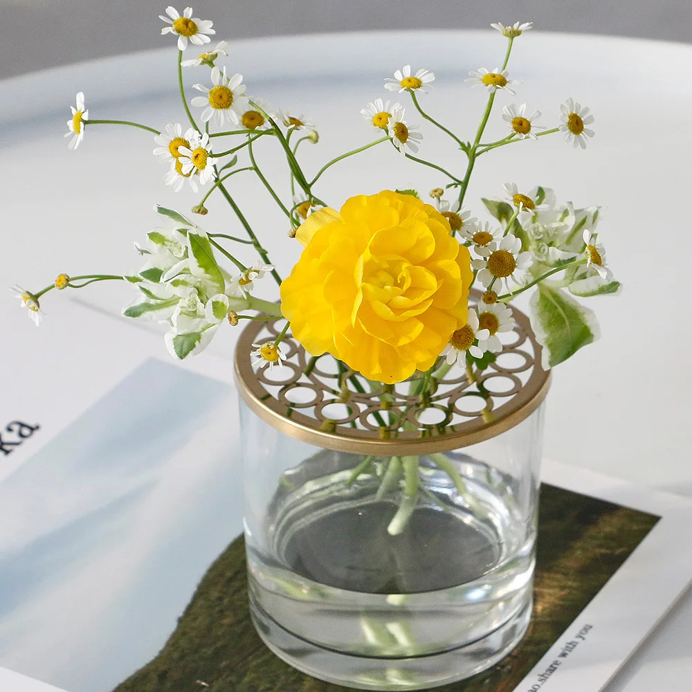 Скандинавская простая креативная ваза для цветов декоративная чашка украшения