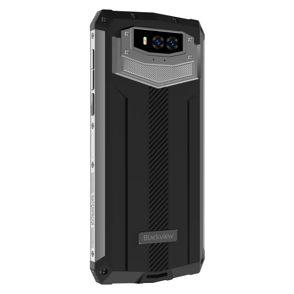 Blackview BV9100 IP68 Водонепроницаемый 6,3 дюймов 4 Гб ОЗУ 64 Гб ПЗУ MT6765V Восьмиядерный Android 9,0 NFC 13000 мАч 30 Вт Быстрая зарядка смартфон