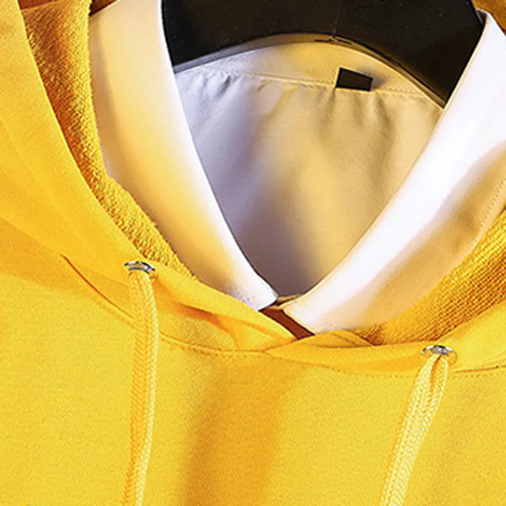 Мужские худи Толстовка с капюшоном 2019 Повседневная Лоскутная буквенным принтом