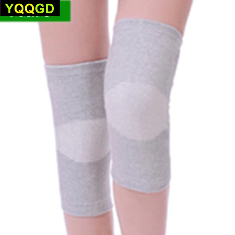 1 пара уход за здоровьем бамбуковое волокно наколенники эластичные теплые