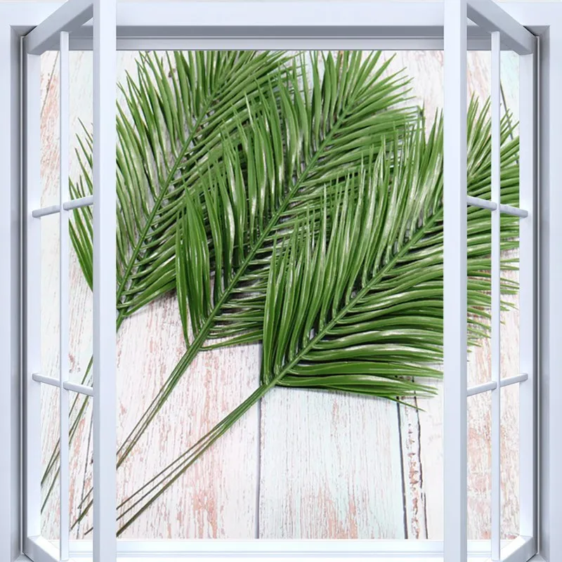 Искусственные листья искусственные растения зелень тропические пальмы для | Дом