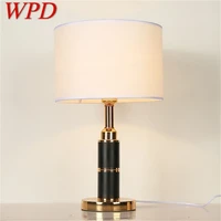 wpd table lamps modern luxury design led desk light decorative for home bedside