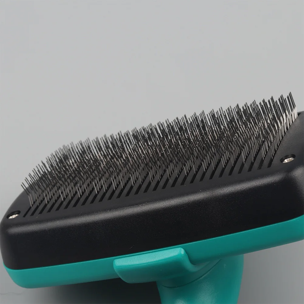 

Grooming Comb Products Supplies One Key Non Slip Holder Fit Various Pet Hair Removal Self Cleaning for Small Dogs Pets
