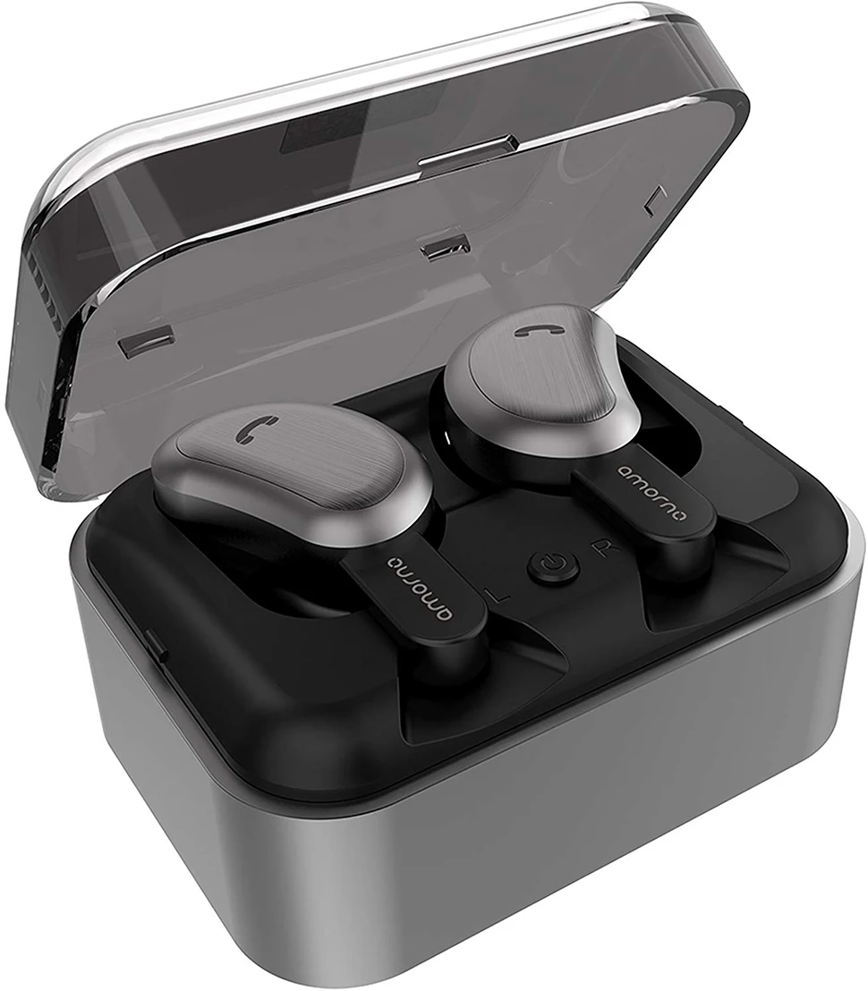 TWS Bluetooth наушники мини беспроводные наушники спортивные наушники с шумоподавлением гарнитура с зарядным устройством для телефона 2 комплекта