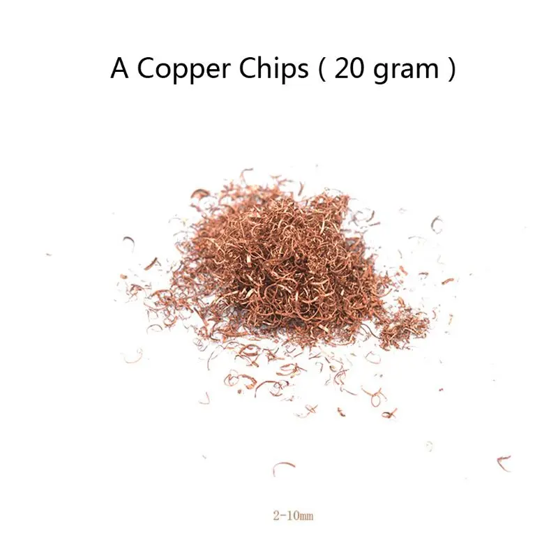 

P15F Handmade Orgonite Metal Chips DIY Energy Tower Pyramid Fillings Material Copper Brass Fillers DIY Epoxy Resin Art Crafts