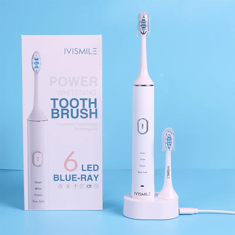 IVISMILE Ультразвуковая электрическая зубная щетка для Зубная щётка Blu Ray