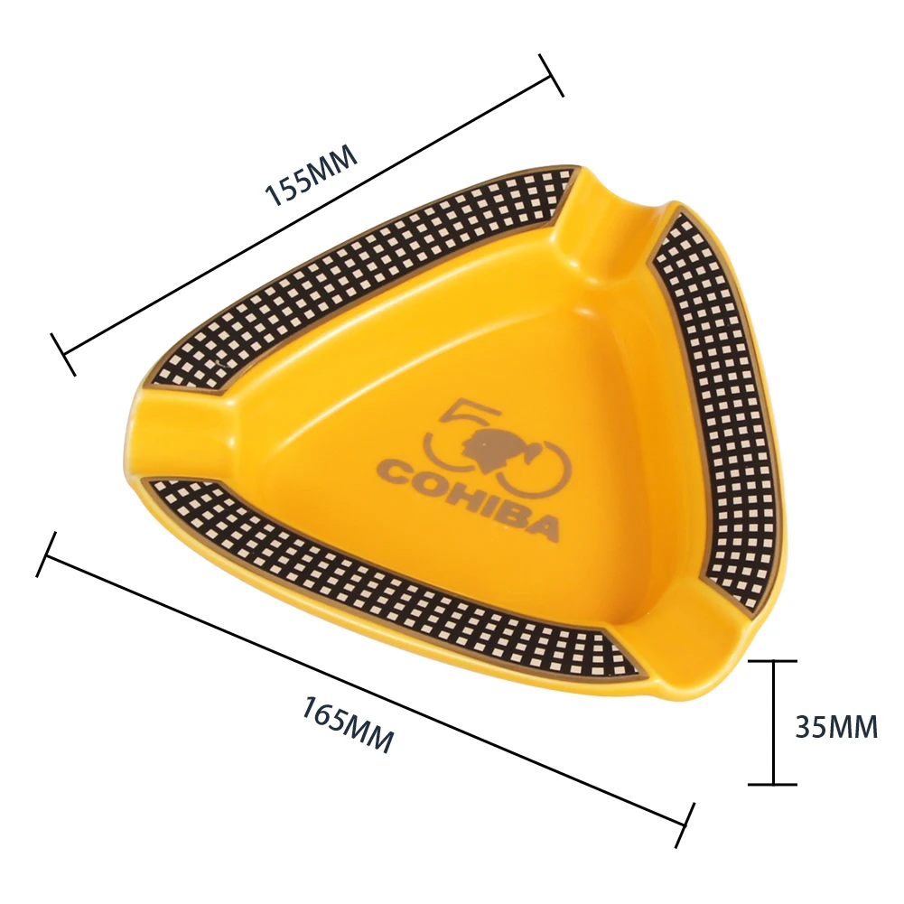 Приспособления для сигар COHIBA керамическая пепельница домашнего стола курения 3