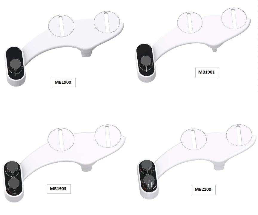 

Non-Electric Bidet Toilet Seat Bidet Attachment Self-Cleaning Nozzle-Fresh Water Bidet Sprayer Mechanical Muslim Washing