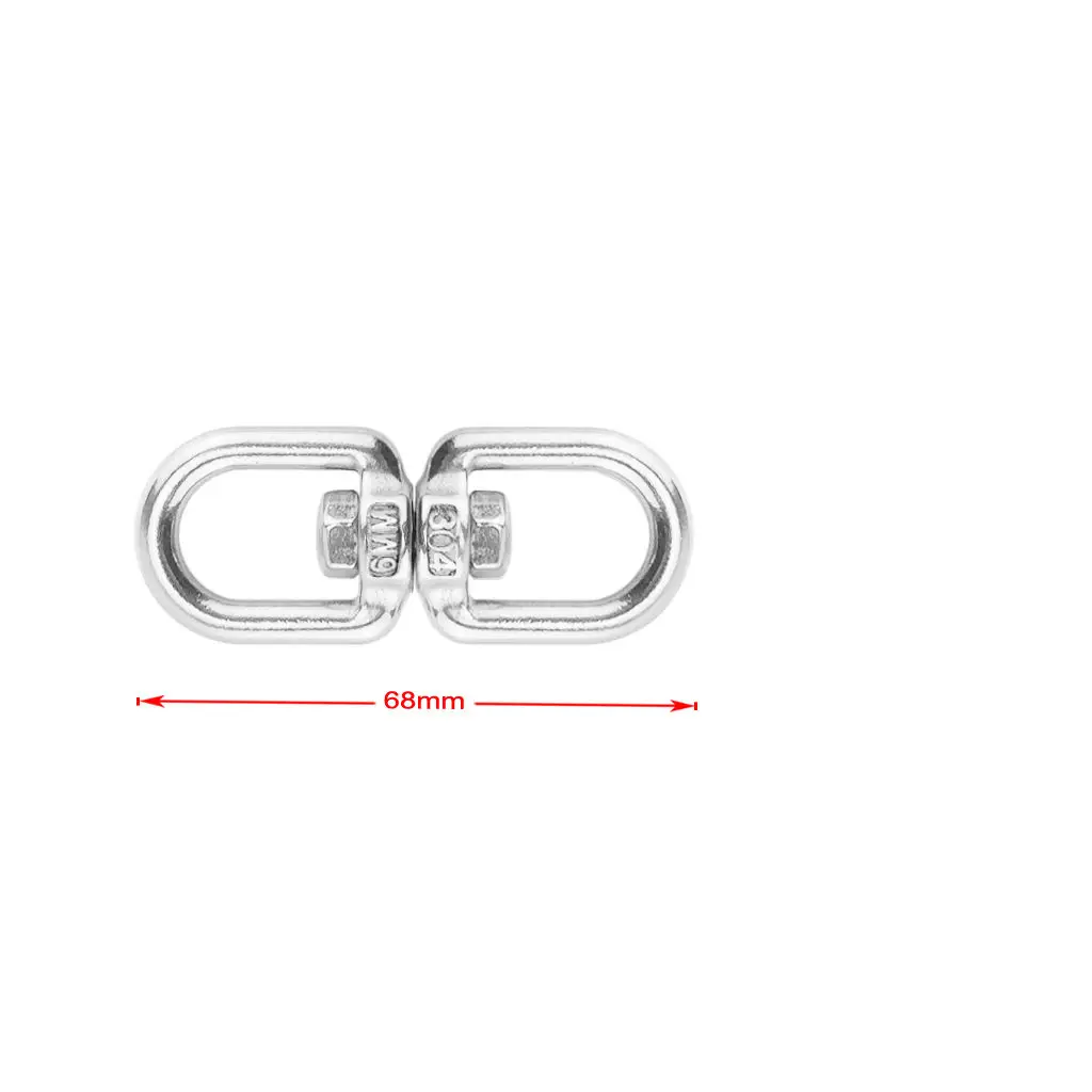 

Hammock Chair Spring Swivel Kit 500LB Hanging Stainless Steel